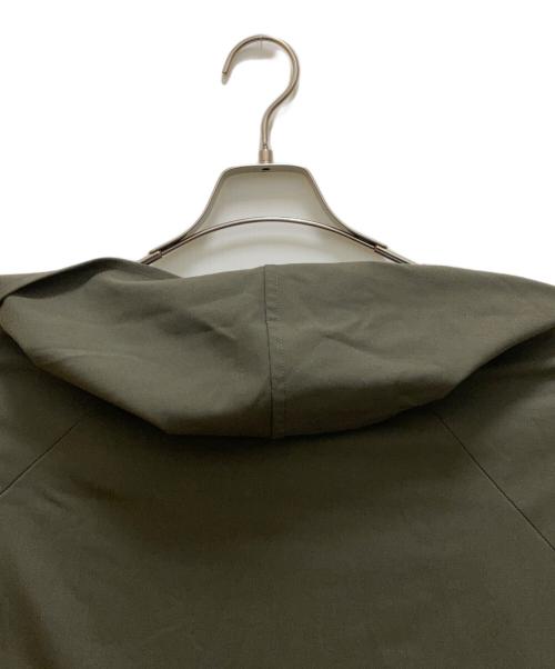 mizuiro-ind（ミズイロインド）mizuiro-ind (ミズイロインド) フーデッドロングカーディガン カーキ サイズ:不明の古着・服飾アイテム