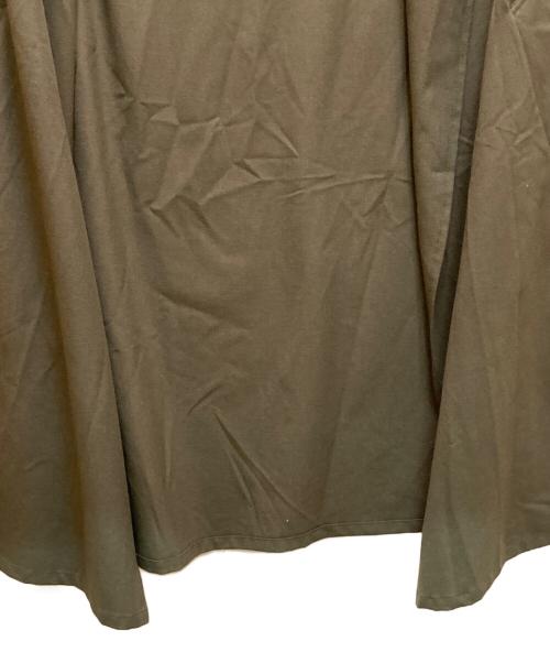 mizuiro-ind（ミズイロインド）mizuiro-ind (ミズイロインド) フーデッドロングカーディガン カーキ サイズ:不明の古着・服飾アイテム