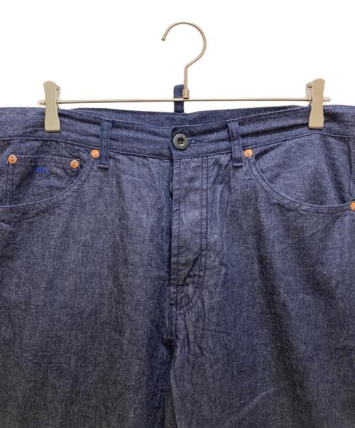 NATURAL LAUNDRY（ナチュラルランドリー）NATURAL LAUNDRY (ナチュラルランドリー) ６ozセルビッチデニム Hi！ インディゴ サイズ:4の古着・服飾アイテム