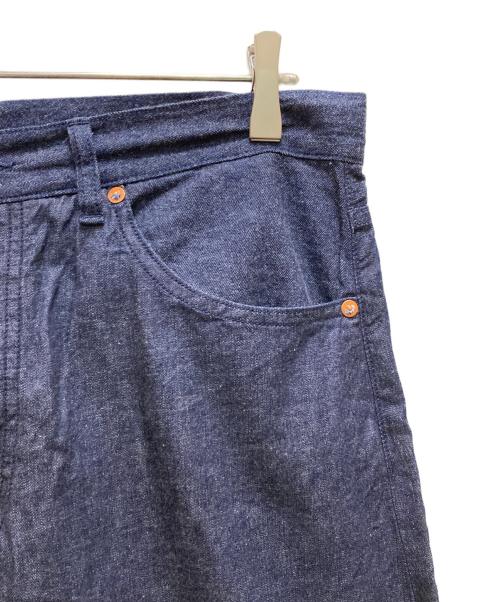 NATURAL LAUNDRY（ナチュラルランドリー）NATURAL LAUNDRY (ナチュラルランドリー) ６ozセルビッチデニム Hi！ インディゴ サイズ:4の古着・服飾アイテム
