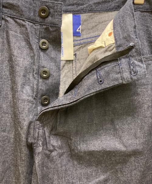 NATURAL LAUNDRY（ナチュラルランドリー）NATURAL LAUNDRY (ナチュラルランドリー) ６ozセルビッチデニム Hi！ インディゴ サイズ:4の古着・服飾アイテム