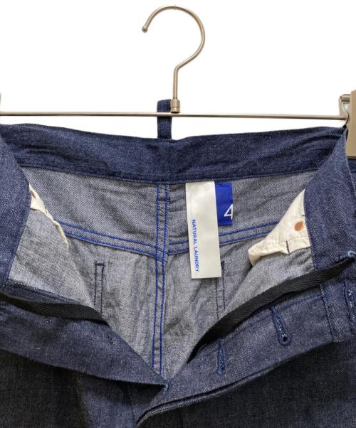 NATURAL LAUNDRY（ナチュラルランドリー）NATURAL LAUNDRY (ナチュラルランドリー) ６ozセルビッチデニム Hi！ インディゴ サイズ:4の古着・服飾アイテム