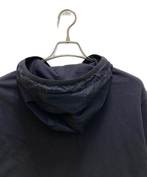 PRADA SPORTS（プラダスポーツ）PRADA SPORTS (プラダスポーツ) ナイロン切替フーデットジャケット ネイビー サイズ:Lの古着・服飾アイテム