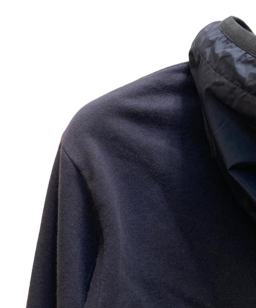 PRADA SPORTS（プラダスポーツ）PRADA SPORTS (プラダスポーツ) ナイロン切替フーデットジャケット ネイビー サイズ:Lの古着・服飾アイテム