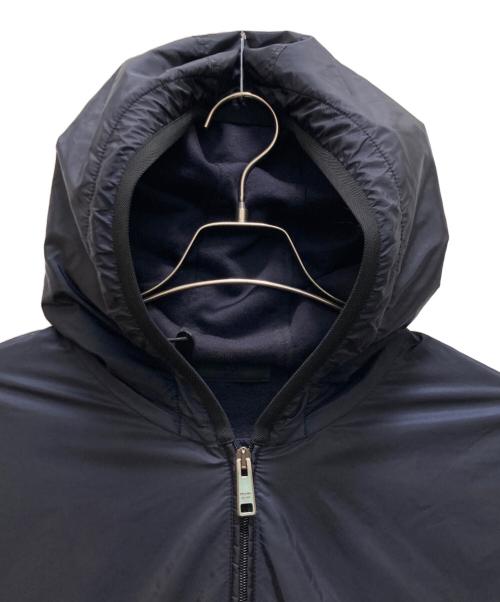 PRADA SPORTS（プラダスポーツ）PRADA SPORTS (プラダスポーツ) ナイロン切替フーデットジャケット ネイビー サイズ:Lの古着・服飾アイテム