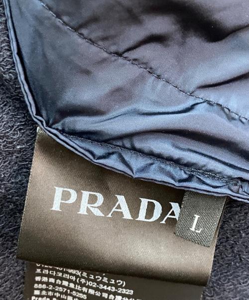 PRADA SPORTS（プラダスポーツ）PRADA SPORTS (プラダスポーツ) ナイロン切替フーデットジャケット ネイビー サイズ:Lの古着・服飾アイテム