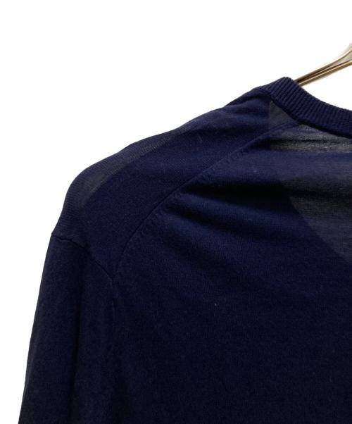 Acne studios（アクネ ストゥディオズ）Acne studios (アクネ ストゥディオズ) Vネックニット ネイビー サイズ:xxsの古着・服飾アイテム