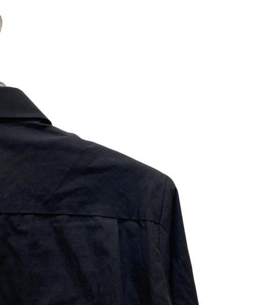 NUMBER (N)INE（ナンバーナイン）NUMBER (N)INE (ナンバーナイン) シェルボタンドレスシャツ ブラック サイズ:2の古着・服飾アイテム