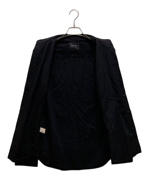 NUMBER (N)INE（ナンバーナイン）NUMBER (N)INE (ナンバーナイン) シェルボタンドレスシャツ ブラック サイズ:2の古着・服飾アイテム
