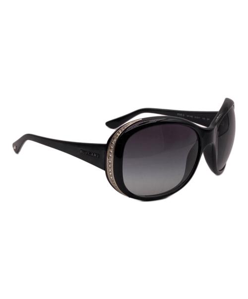 BVLGARI（ブルガリ）BVLGARI (ブルガリ) バタフライ ラインストーン サングラス ブラック サイズ:SIZE 61□17 125の古着・服飾アイテム