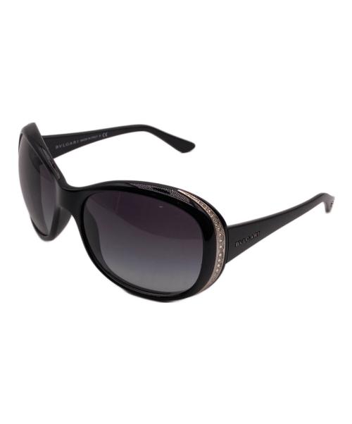 BVLGARI（ブルガリ）BVLGARI (ブルガリ) バタフライ ラインストーン サングラス ブラック サイズ:SIZE 61□17 125の古着・服飾アイテム