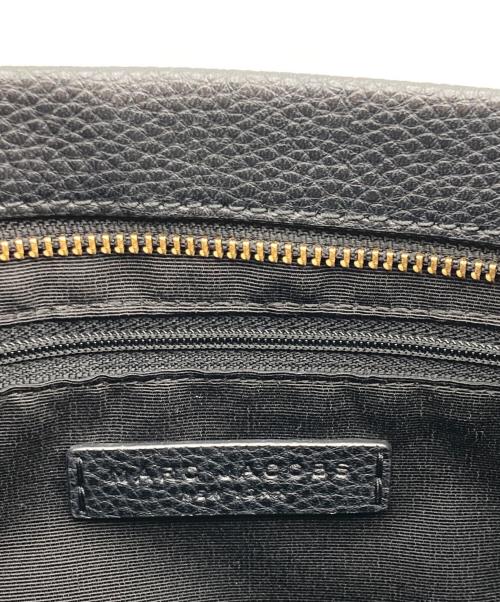 MARC JACOBS（マークジェイコブス）MARC JACOBS (マークジェイコブス) マーベリック クロスボディ レザーショルダーバッグ ブラックの古着・服飾アイテム