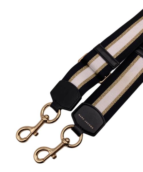 MARC JACOBS（マークジェイコブス）MARC JACOBS (マークジェイコブス) マーベリック クロスボディ レザーショルダーバッグ ブラックの古着・服飾アイテム