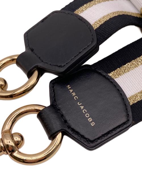 MARC JACOBS（マークジェイコブス）MARC JACOBS (マークジェイコブス) マーベリック クロスボディ レザーショルダーバッグ ブラックの古着・服飾アイテム