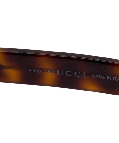 GUCCI（グッチ）GUCCI (グッチ) サングラス ブラウン サイズ:SIZE 62□18の古着・服飾アイテム