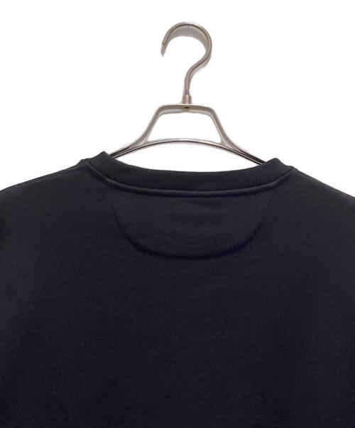 FENDI（フェンディ）FENDI (フェンディ) ロゴ入りコットンスウェットシャツ ブラック サイズ:XLの古着・服飾アイテム
