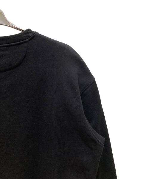 FENDI（フェンディ）FENDI (フェンディ) ロゴ入りコットンスウェットシャツ ブラック サイズ:XLの古着・服飾アイテム