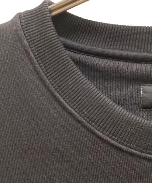 FENDI（フェンディ）FENDI (フェンディ) ロゴ入りコットンスウェットシャツ ブラック サイズ:XLの古着・服飾アイテム