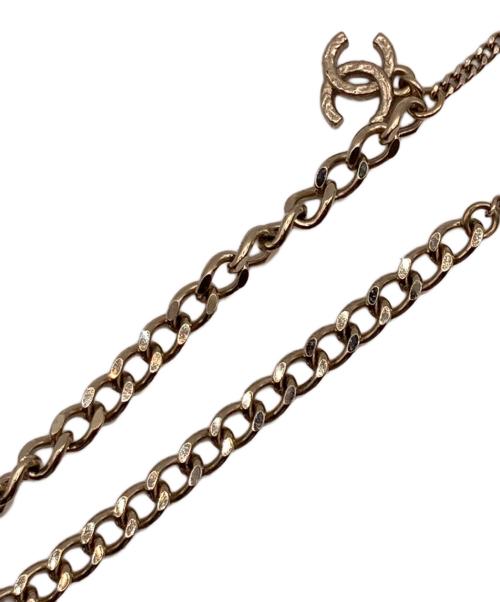 CHANEL（シャネル）CHANEL (シャネル) ドックタグネックレス ゴールド サイズ:37cmの古着・服飾アイテム