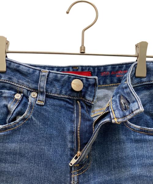 RED CARD（レッドカード）RED CARD (レッドカード) 35th Anniv Wide デニムパンツ インディゴ サイズ:22の古着・服飾アイテム