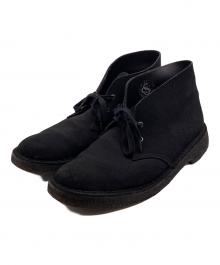 CLARKS（クラークス）の古着「デザートブーツ」｜ブラック