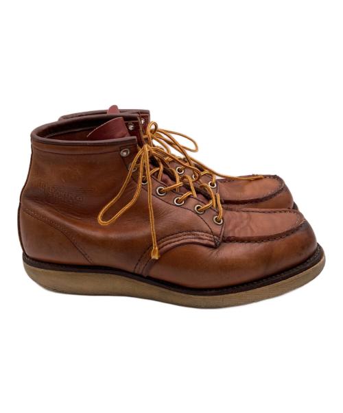 RED WING（レッドウィング）RED WING (レッドウィング) アイリッシュセッター モックトゥレースアップブーツ ブラウン(オロラセット・ポーテージ) サイズ:SIZE 9 1/2Eの古着・服飾アイテム