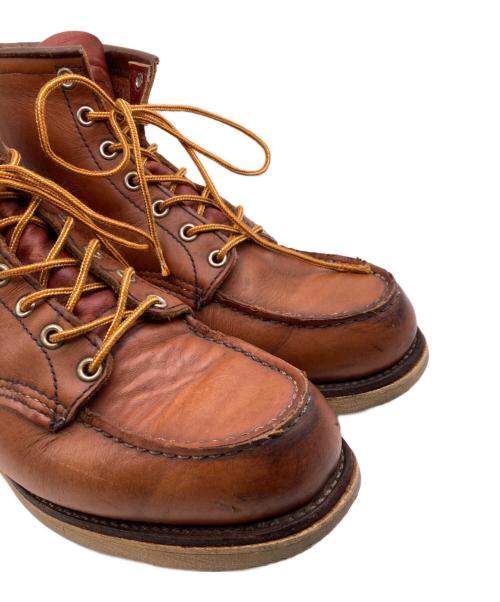 RED WING（レッドウィング）RED WING (レッドウィング) アイリッシュセッター モックトゥレースアップブーツ ブラウン(オロラセット・ポーテージ) サイズ:SIZE 9 1/2Eの古着・服飾アイテム