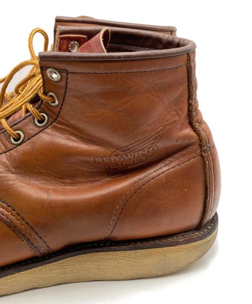 RED WING（レッドウィング）RED WING (レッドウィング) アイリッシュセッター モックトゥレースアップブーツ ブラウン(オロラセット・ポーテージ) サイズ:SIZE 9 1/2Eの古着・服飾アイテム