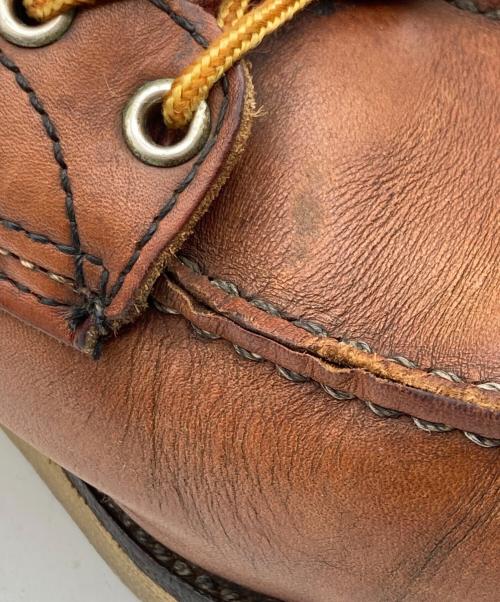 RED WING（レッドウィング）RED WING (レッドウィング) アイリッシュセッター モックトゥレースアップブーツ ブラウン(オロラセット・ポーテージ) サイズ:SIZE 9 1/2Eの古着・服飾アイテム