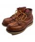 RED WING（レッドウィング）の古着「アイリッシュセッター モックトゥレースアップブーツ」｜ブラウン(オロラセット・ポーテージ)