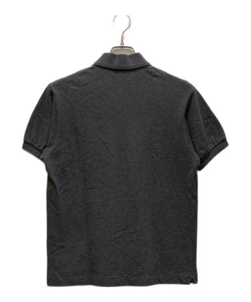 LACOSTE（ラコステ）LACOSTE (ラコステ) EDIFICE (エディフィス) 別注ロゴポロシャツ グレー サイズ:3の古着・服飾アイテム