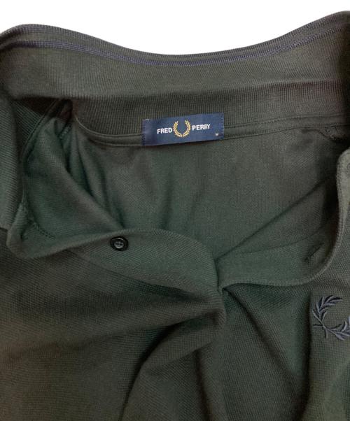FRED PERRY（フレッドペリー）FRED PERRY (フレッドペリー) ポロシャツ グリーン サイズ:Mの古着・服飾アイテム