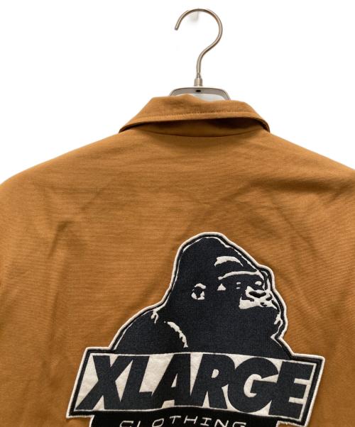 X-LARGE（エクストララージ）X-LARGE (エクストララージ) OG DUCK COACHES JACKET ブラウン サイズ:Sの古着・服飾アイテム