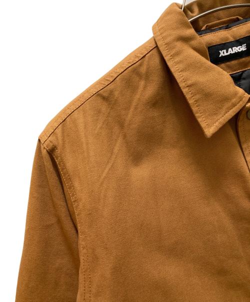 X-LARGE（エクストララージ）X-LARGE (エクストララージ) OG DUCK COACHES JACKET ブラウン サイズ:Sの古着・服飾アイテム