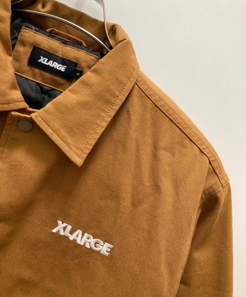 X-LARGE（エクストララージ）X-LARGE (エクストララージ) OG DUCK COACHES JACKET ブラウン サイズ:Sの古着・服飾アイテム