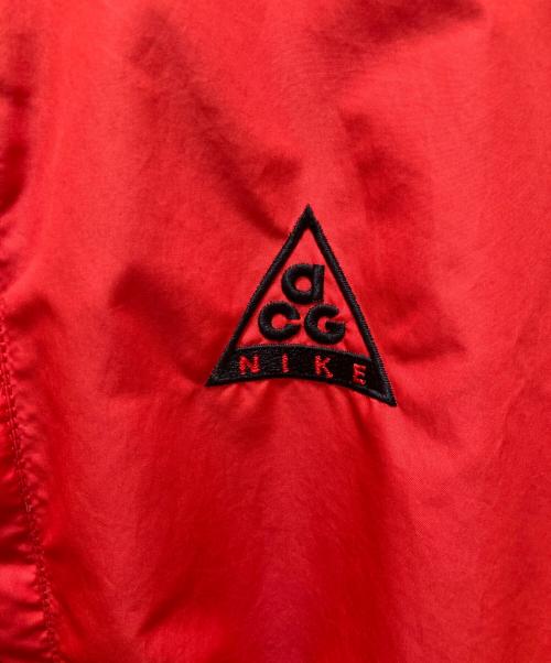 NIKE ACG（ナイキエーシージー）NIKE ACG (ナイキエーシージー) 90'sナイロンジャケット レッド×ブラック サイズ:XLの古着・服飾アイテム