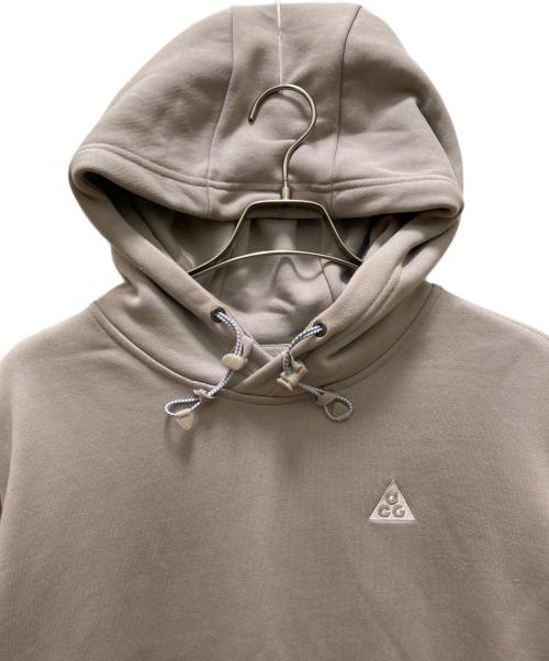 NIKE ACG（ナイキエーシージー）NIKE ACG (ナイキエーシージー) タフフリース プルオーバーパーカー グレー サイズ:Sの古着・服飾アイテム