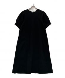 CLANE（クラネ）の古着「TUCK SLEEVE ONE PIECE」｜ブラック