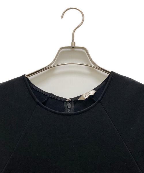CLANE（クラネ）CLANE (クラネ) TUCK SLEEVE ONE PIECE ブラック サイズ:2の古着・服飾アイテム
