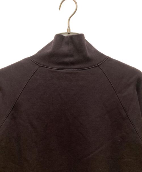 AURALEE（オーラリー）AURALEE (オーラリー) モックネックスウェット ブラウン サイズ:4の古着・服飾アイテム