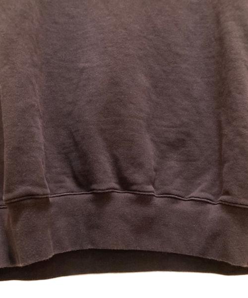 AURALEE（オーラリー）AURALEE (オーラリー) モックネックスウェット ブラウン サイズ:4の古着・服飾アイテム