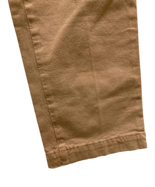 BOSS（ボス）BOSS (ボス) ストレッチテーパードパンツ ブラウン サイズ:48の古着・服飾アイテム