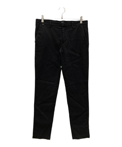 BOSS（ボス）BOSS (ボス) ストレッチテーパードパンツ ブラック サイズ:48の古着・服飾アイテム