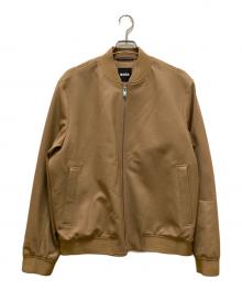 BOSS（ボス）の古着「TECH WOOL ボンバージャケット」｜ブラウン