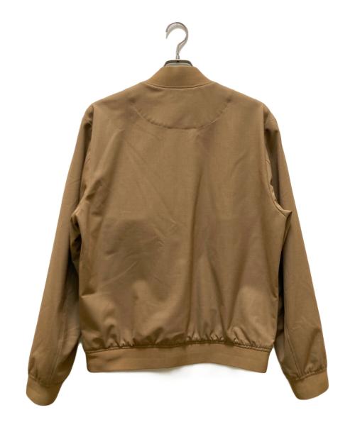 BOSS（ボス）BOSS (ボス) TECH WOOL ボンバージャケット ブラウン サイズ:50の古着・服飾アイテム
