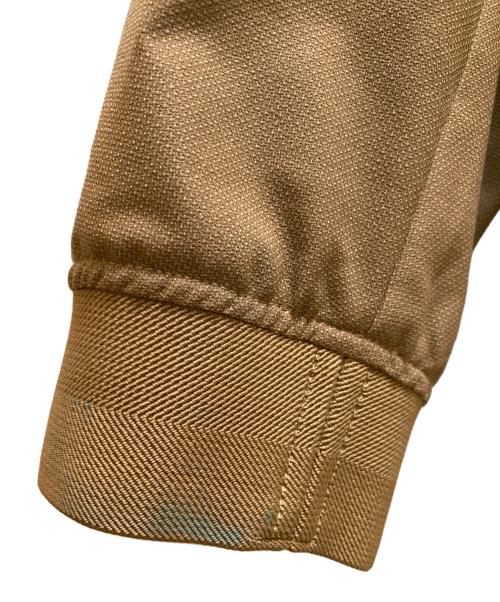 BOSS（ボス）BOSS (ボス) TECH WOOL ボンバージャケット ブラウン サイズ:50の古着・服飾アイテム