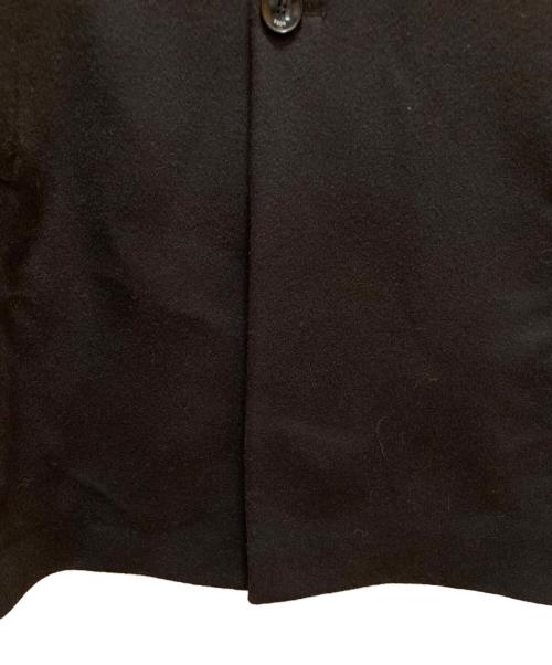 BOSS（ボス）BOSS (ボス) カシミヤ混ウールコート ブラック サイズ:48の古着・服飾アイテム