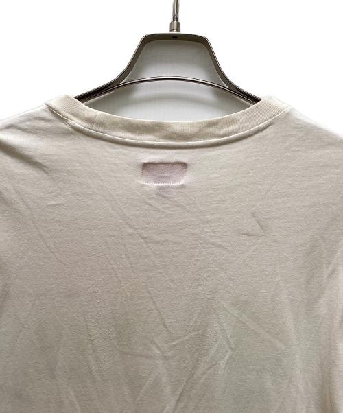 SUPREME（シュプリーム）Supreme (シュプリーム) INTARSIA SCRIPT S/S TOP ホワイト サイズ:Lの古着・服飾アイテム