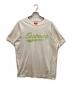 Supreme（シュプリーム）の古着「INTARSIA SCRIPT S/S TOP」｜ホワイト