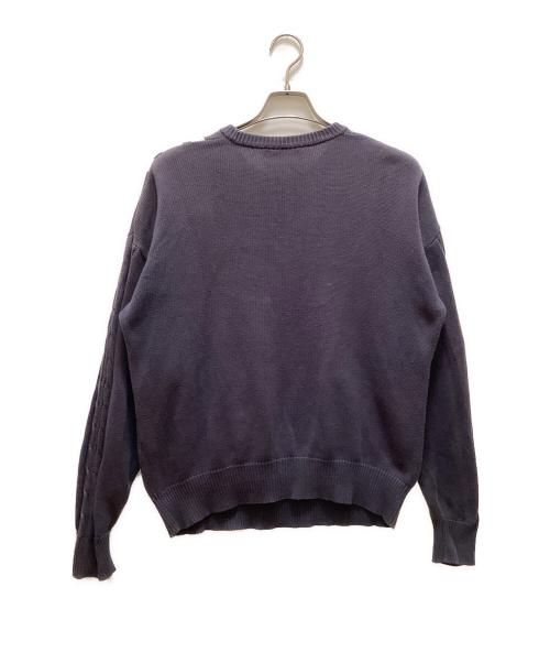 Christian Dior Sports（クリスチャン ディオールスポーツ）Christian Dior Sports (クリスチャン ディオールスポーツ) クルーネックニット ネイビー サイズ:Mの古着・服飾アイテム